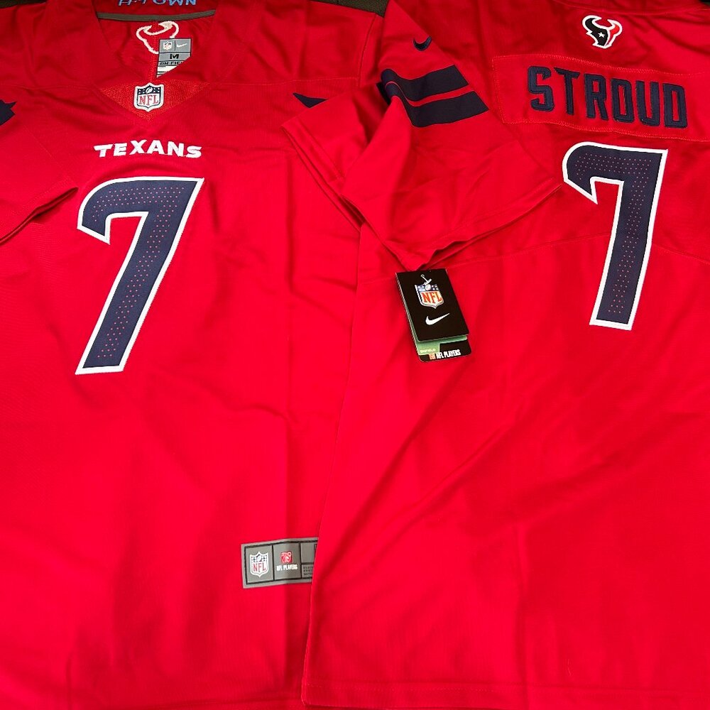 Nike HOUSTON TEXANS CJ STROUD Ltd Vapor Men's JERSEY Sz M,L,XL,2X NEW w tags